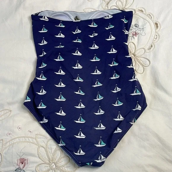 Tommy Bahama sailboat one piece swim bikini - Picture 5 of 6